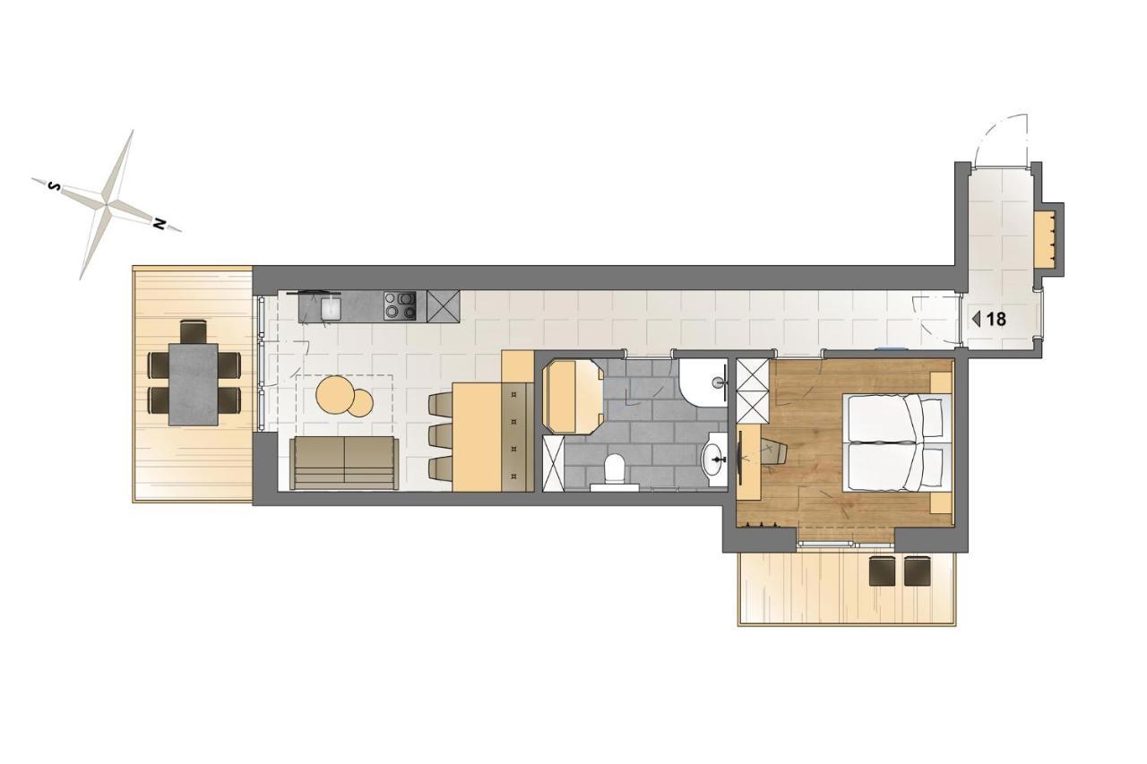 Apart-Hotel Alpinsonnenresidenz Fiss Exteriér fotografie